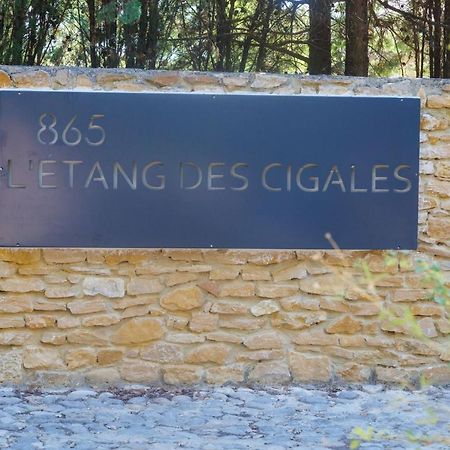 L'Etang Des Cigales Uchaux Exterior foto