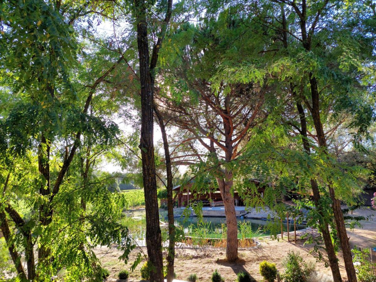 L'Etang Des Cigales Uchaux Exterior foto