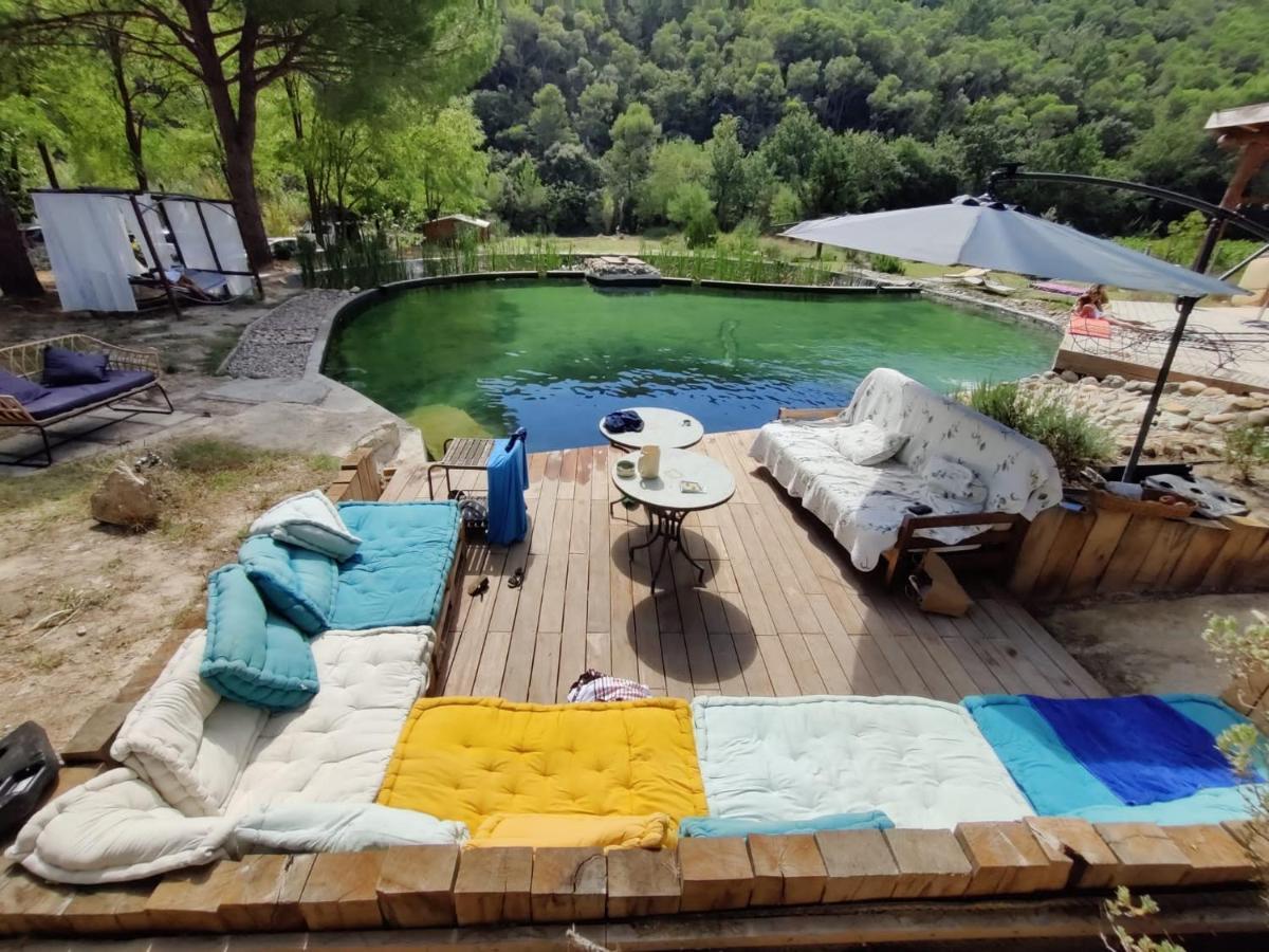 L'Etang Des Cigales Uchaux Exterior foto